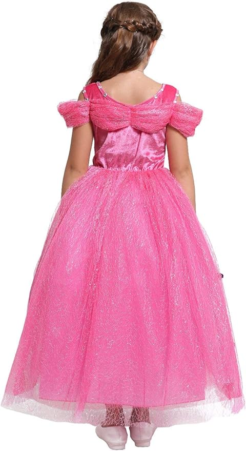 Dressy Daisy Toddler Girls' Princess Fancy Dress Up Costume Christmas Halloween Outfit Butterfly Size 2T Hot Pink