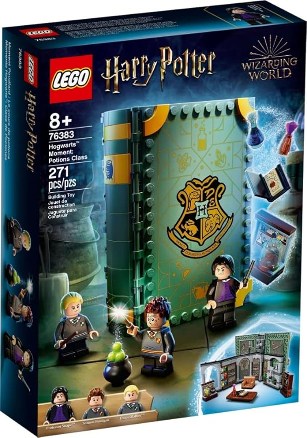 LEGO® Harry Potter™ Hogwarts™ Moment: Potions Class 76383 Brick-Built Playset with Professor Snape’s Potions Class