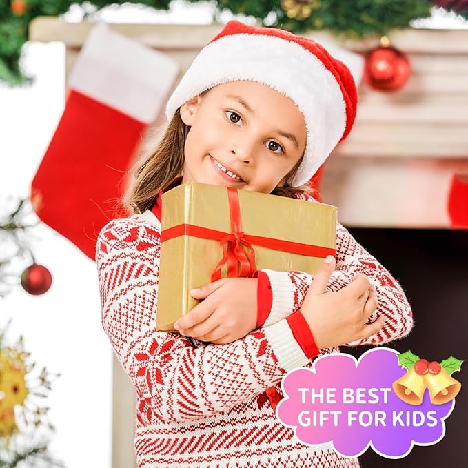 Building Blocks Toys Set for Kids Creative DIY Stacking STEM Educational Toys Fun Preschool Building Toy Includes Necklaces, Bracelets, Rings, Crown, Glasses, Hairpins, Wand