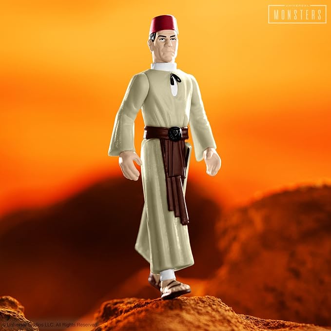 Super7 Universal Monsters Ardeth Bay from The Mummy - 3.75" Universal Monster Movies Action Figure Classic Movie Collectibles and Retro Toys