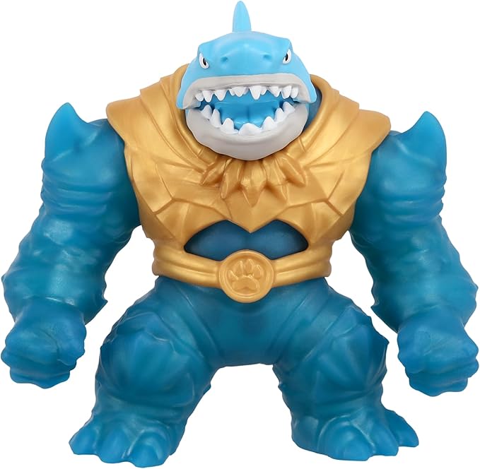 Heroes of Goo Jit Zu Deep Goo Sea Thrash Hero Pack. Super Squishy, Goo Filled Toy. with Chomp Attack Feature. Stretch Him 3 Times His Size!