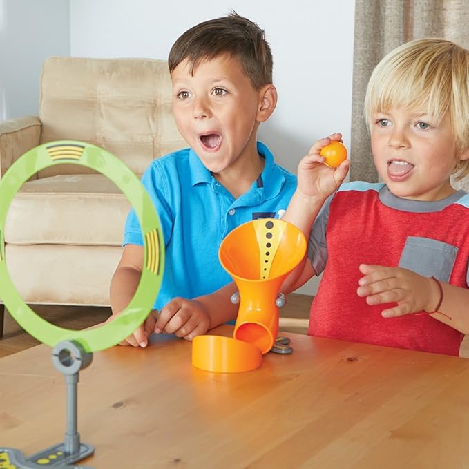 Learning Resources Crashapult STEM Challenge, STEM Catapult Game, 13 Pieces, Ages 5+