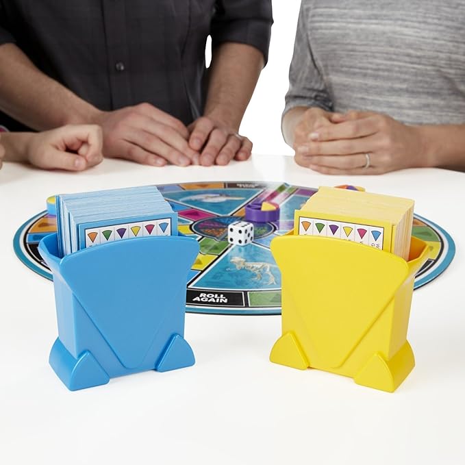 Hasbro Gaming Trivial Pursuit Game Family Edition Board Game | Family Trivia Games for Adults & Kids | 2+ Players | Easter Gifts for Boys & Girls | Ages 8+ (Amazon Exclusive)