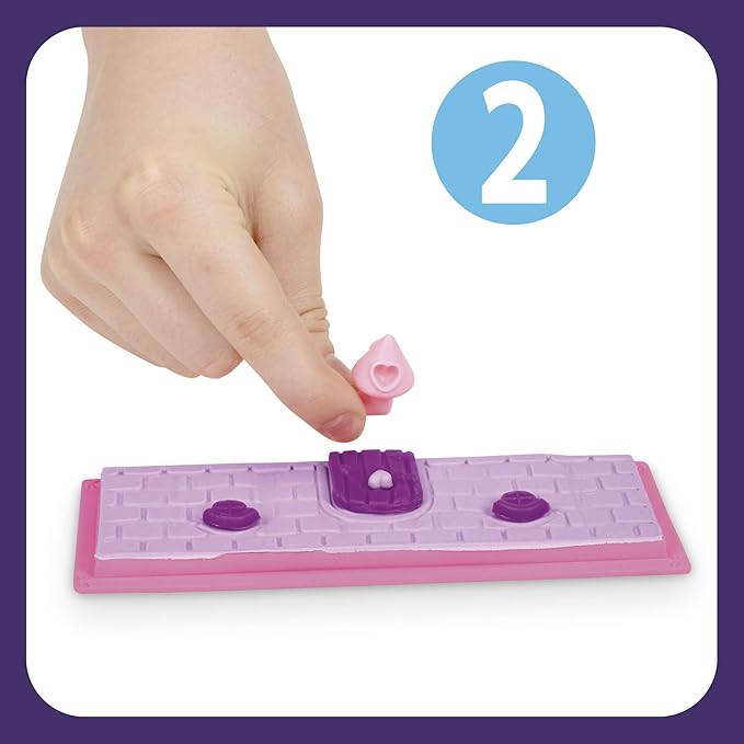 Play-Doh Builder Fairy House Toy Building Kit for Kids 5 Years and Up with 3 Non-Toxic Colors - Easy to Build DIY Craft Set