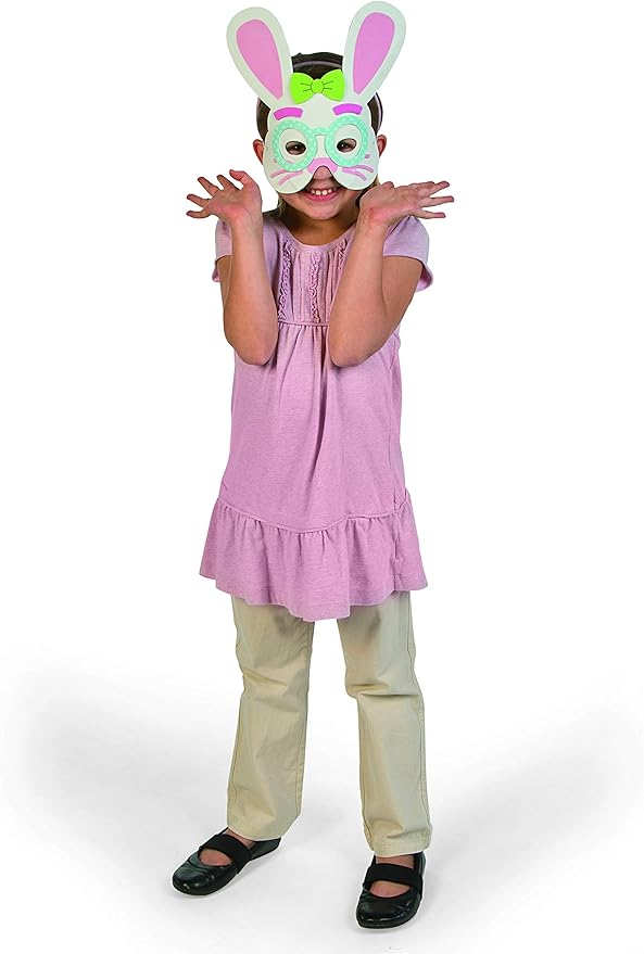 Easter Bunny Mask Ck-12 - Crafts for Kids and Fun Home Activities