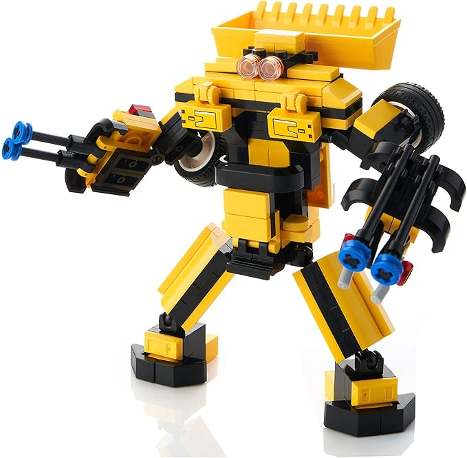 Jeep Wrangler Car Building Block Set (242 Pieces). Racing Car Building Blocks for Kids and Adults