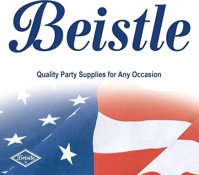 Beistle 6 Piece Plastic Football Party Necklaces Game Day Sports Theme Favors, 33", Purple/Brown