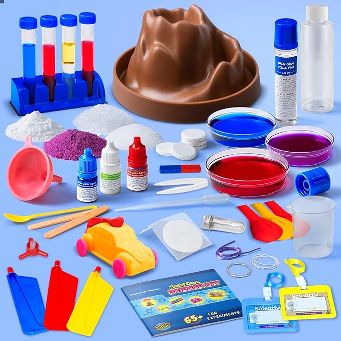Science Kit for Kids Age 5-7 - 65 Experiments Gift Set