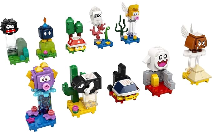 LEGO Super Mario Character Packs 71361 Building Kit; Collectible Toys for Kids to Combine with The Adventures with Mario Starter Course (71360) Playset for Extra Interactive Gameplay