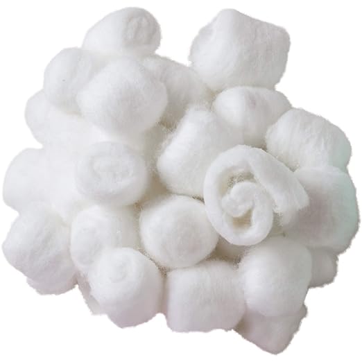 Creativity Street White Craft Fluff, 100 per Pack