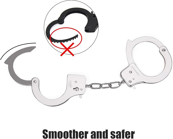 Metal Play Handcuffs, Hand Cuffs Police, Toy Handcuffs for Kids