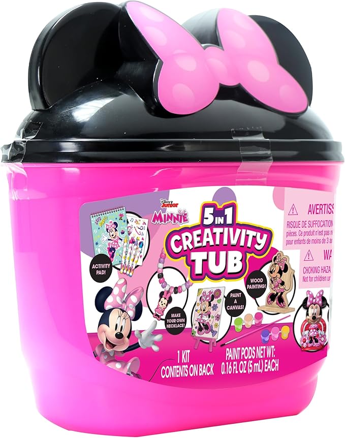 Disney Junior Minnie Mouse 5 in 1 Creativity Tub