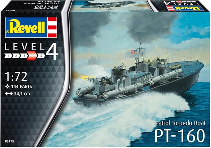 Revell 05175 Patrol Torpedo Boat PT-559 / PT-160 Model Kit 1:72 Scale
