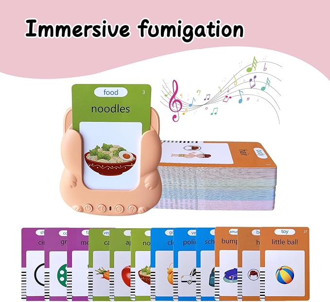 Talking Flash Cards Toddler Toys,Kids Toddler Flash Cards with 224/510 Sight Words,Montessori Toys,Bilingual English-Spanish，Learning Educational Toys for Kids Ages (510 -Sight Words)