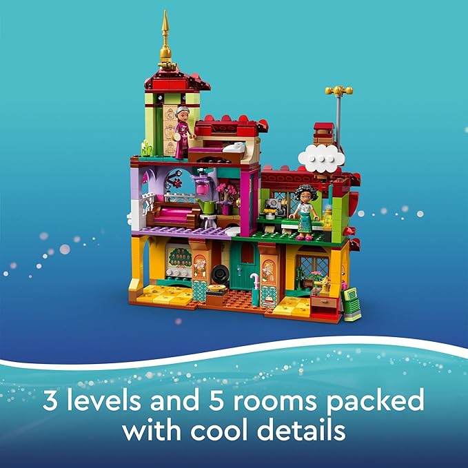 LEGO Disney Encanto The Madrigal House 43202 Building Kit; A for Kids Who Love Construction Toys and House Play (587 Pieces)
