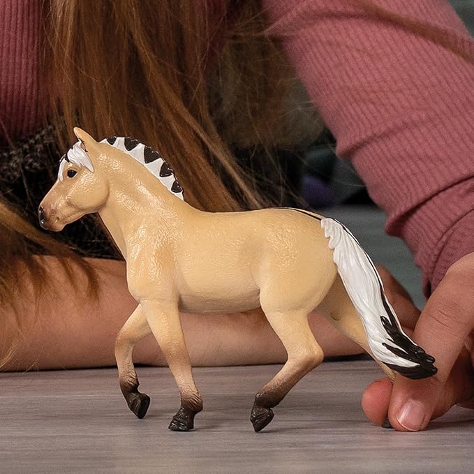 Schleich Horse Club New 2024 Horse Animal Toy Norwegian Fjord Horse Mare Figurine