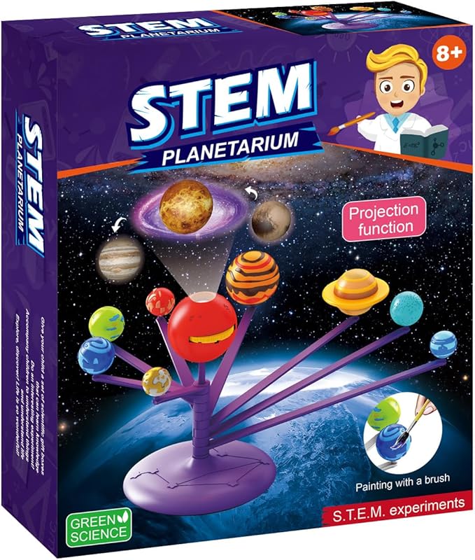 Planetarium Kit - Educational DIY for Kids 6+ Years, STEM Project Gifts for Boys and Girls