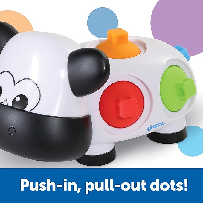 Learning Resources Dottie the Fine Motor Cow - 1 Piece, Ages 18+ months Fine Motor Skills Toys for Toddlers, Preschool Toys, Educational Toys for Kids