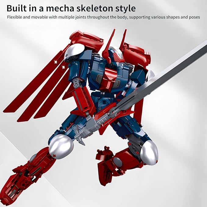 Mech Robot Building Blocks Set Toys Gift for Adults and Kids Boys(538Pcs)