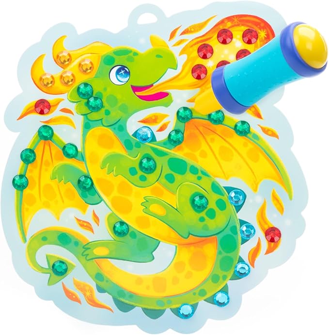 Educational Insights Jumbo Gem Kit - Arts and Crafts for Kids, Toddler Art Supplies, Toddler DIY Sensory Activity, Gift for Girls and Boys Ages 5+