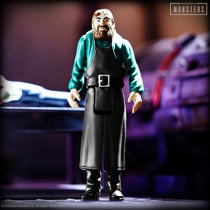 Super7 Universal Monsters Son of Frankenstein Ygor - 3.75" Universal Monster Movies Action Figure Classic Movie Collectibles and Retro Toys