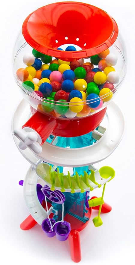 Thames & Kosmos Gumball Machine Maker Lab - Super Stunts and Tricks - 2 Languages