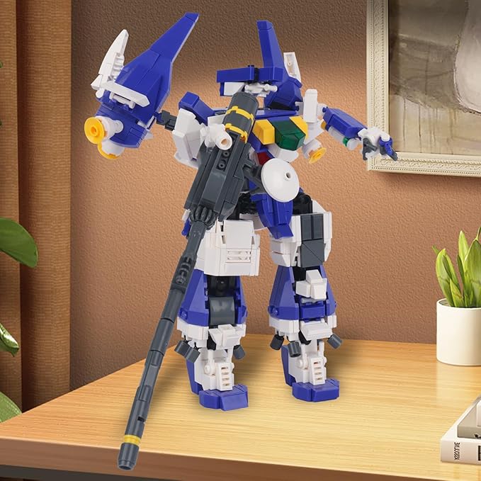 Mecha Frame Armed Forces Building Block Toy Series War Armor Robot Building Block Toy Building Blocks Suitable,for Children to Adults Mecha Fans 6+.