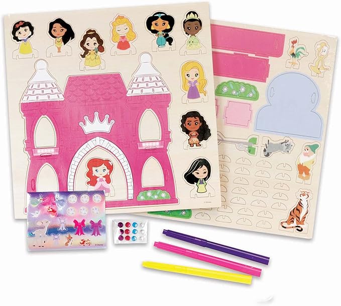 Tara Toys Princess Wood Castle Activity Set
