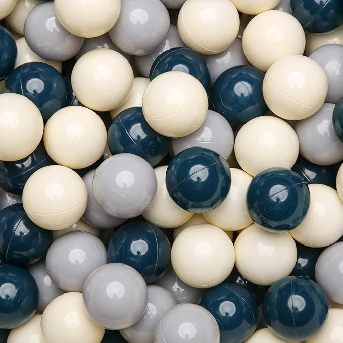GOGOSO Baby Ball Pit Balls - Soft 2.15inch 100pcs Plastic Balls for Stimulating Playtime in Nursery Rooms or Kids Gifts Toy Xmas Decoration