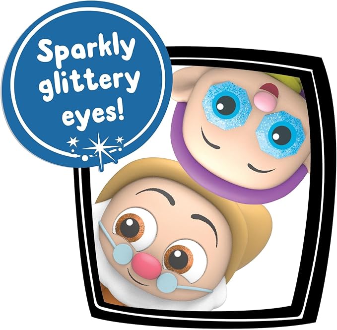 Disney Doorables Snow White Collection Peek, Easter Basket Stuffers, Officially Licensed Kids Toys for Ages 5 Up, Gifts and Presents by Just Play