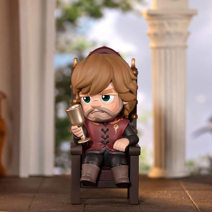 POP MART Game of Thrones Series Figures, 12PCs Game of Thrones Blind Box Figures, Random Design Action Figures Collectible Toys Home Decorations, Holiday Birthday Gifts for Boys and Girls, Whole Set