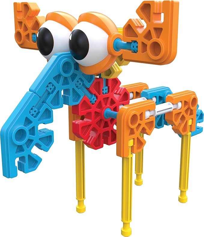 KID K'NEX - Budding Builders Set ‚ 100 Pieces, Preschool STEM Building, Kid Construction Set, Creative Play ‚ Ages 3+
