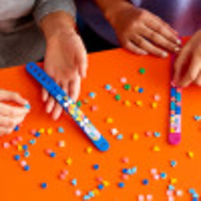 LEGO DOTS Extra DOTS - Series 2 41916 DIY Craft, A Fun Add-on Tile Set for Kids who Like Arts and Crafts and Decorating Jewelry or Room Décor and Printed Tiles (109 Pieces)