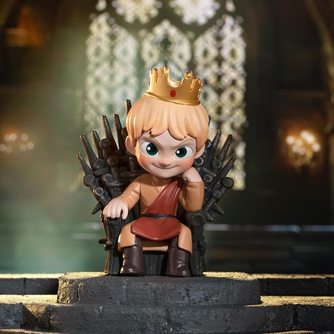 POP MART Game of Thrones Series Figures, Game of Thrones Blind Box Figures, Random Design Action Figures Collectible Toys Home Decorations, Holiday Birthday Gifts for Boys and Girls, Single Box