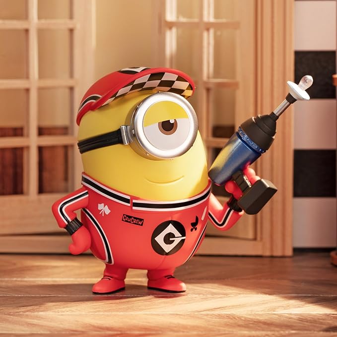 POP MART Universal Despicable Me 4 Series Figures, Universal Blind Box Figures, Random Design Action Figures Collectible Toys Home Decorations, Holiday Birthday Gifts for Boys and Girls, Single Box