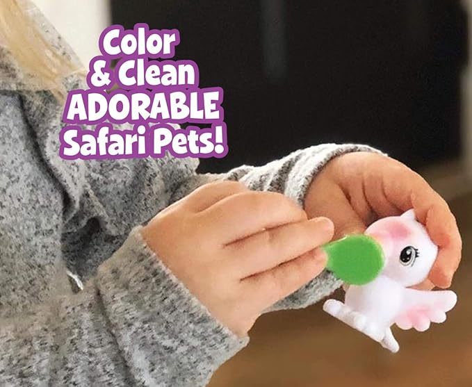 Crayola Scribble Scrubbie Safari 2 Pack Animal Toy Set Age 3+