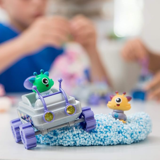 Educational Insights Playfoam Pals Space Squad Galaxy Pack, 11 Surprises Inside, Non-Toxic, Never Dries Out Playfoam, Arts & Crafts for Kids, Surprise Collectible Toy, Ages 5+, Blue Rover (1958A)
