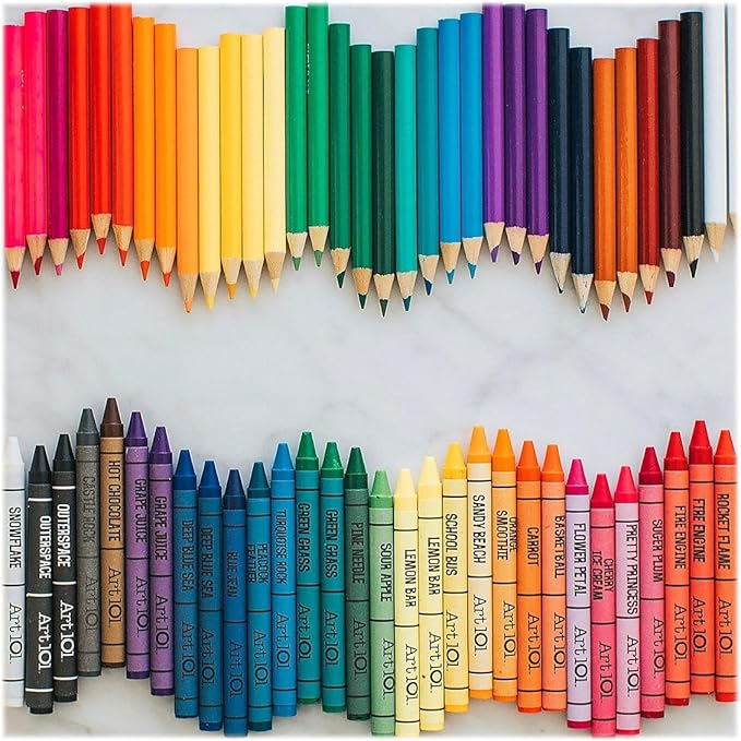 Art 101 USA Art 101 173-Piece Wood Art Set,Mulit Colored,173 Piece Set,53173MB