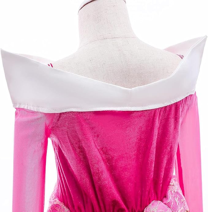 Dressy Daisy Beauty Princess Costume Dress Up Toddler Little Girls Halloween Birthday Party Fancy Ball Gown