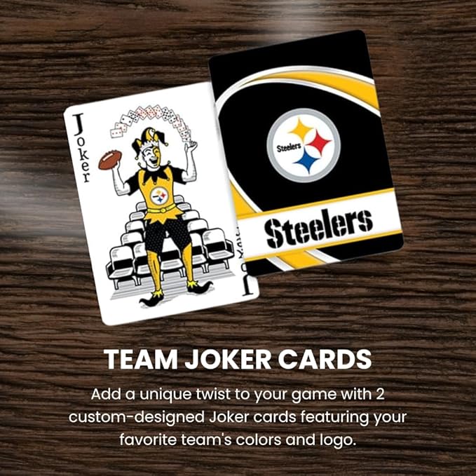 MasterPieces - NFL Playing Cards, Officially Licensed Philadelphia Eagles Football Deck, Family Games for Adults and Kids, Standard Index