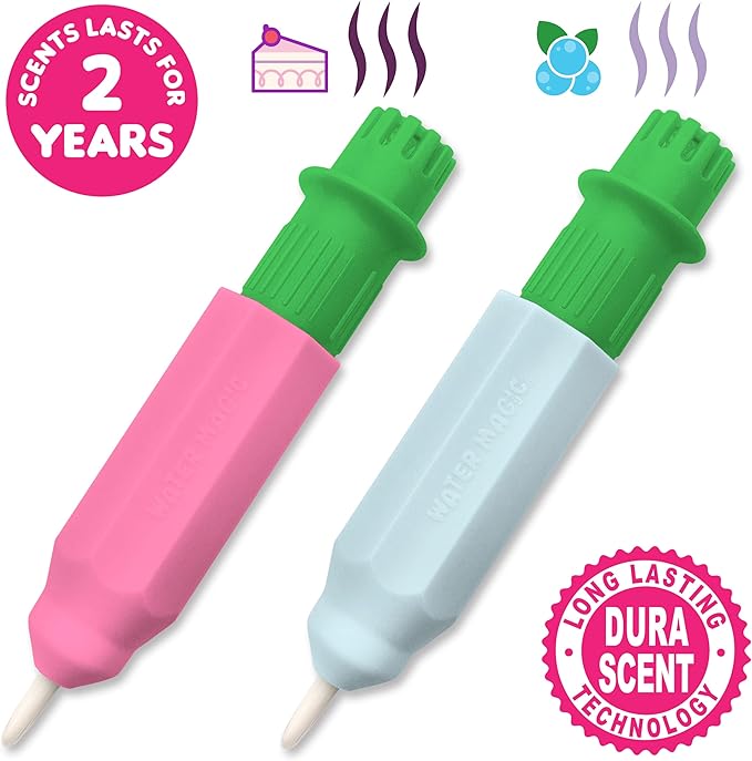 Water Magic - Patented Gourmet Scented Reusable Water Reveal Activity Books - No Mess, All Fun by Scentco (Unicorn and Pet Paradise)