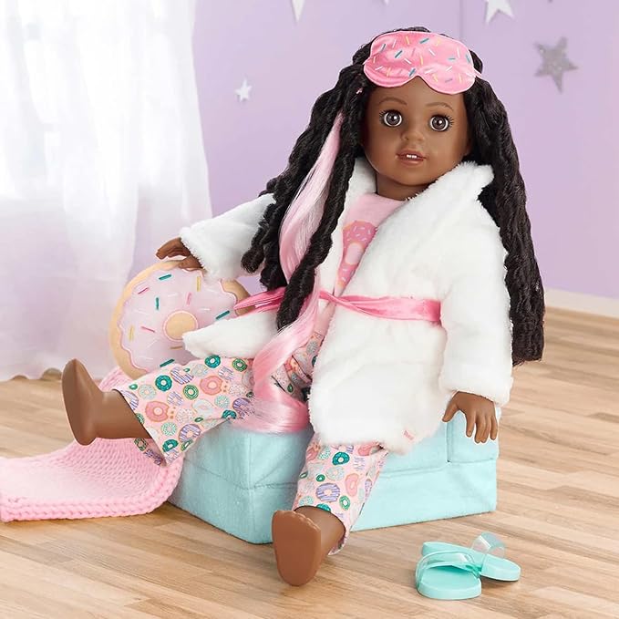 American Girl Doll & Donut Dreams Bed & PJs Set