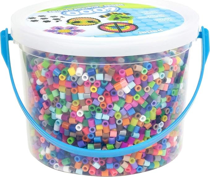 Perler Multi Mix Assorted Fuse Bead Bucket, 6000 pcs