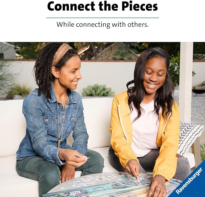 Ravensburger Abundant Blooms | 1000-Piece Jigsaw Puzzle for Kids and Adults | Precision-Made Unique Anti-Glare Surface | Engaging Activity for Brain Development