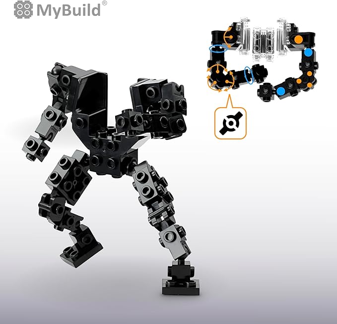 MyBuild Mecha Frame Pack MF5 - Build and Customize Your Own Mech with Ease, Recommended for Aged 10+