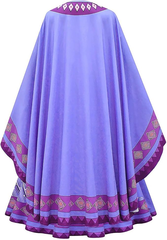 Wish Asha Costume 2023 Asha Dress Princess Cartoon Outfits Halloween Cosplay Costume Outfit