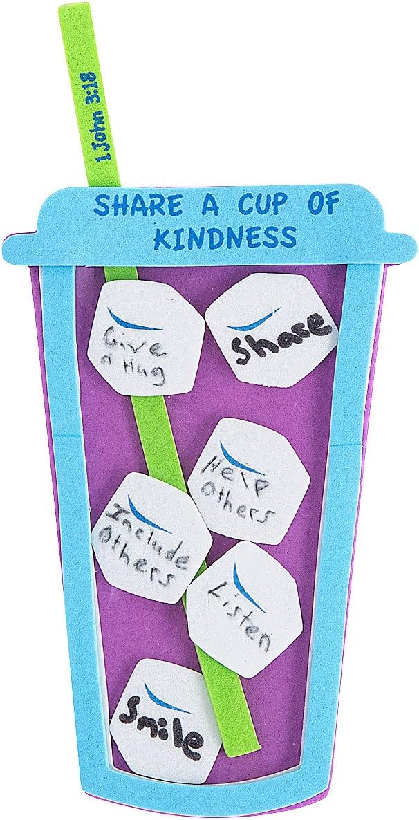 Fun Express Cup of Kindness Spring - Crafts for 12 - Craft Kit