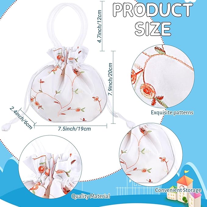 9 PCS 100 Days of School Old Lady Wig Set Include Wig Glasses Necklace Bracelet Glasses Chain Bag Cane and Stickers