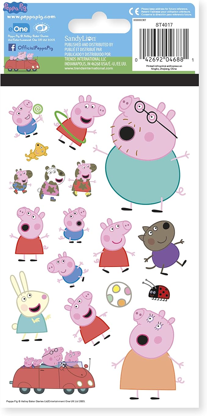 Trends International Peppa Pig - Standard 4 Sheet 10Count Bundle