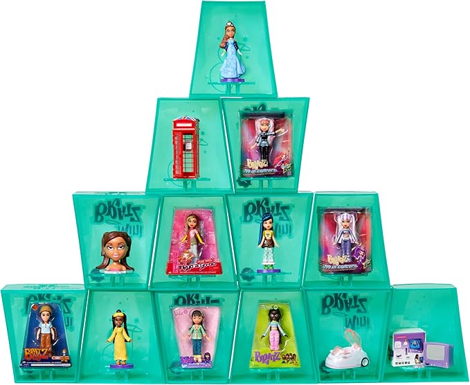 Bratz Mini Series 3 Collectible Figures by MGA's Miniverse, 2 Mini in Each Pack, Blind Packaging Doubles as Display, Y2K Nostalgia, Collectors Ages 6 7 8 9 10+